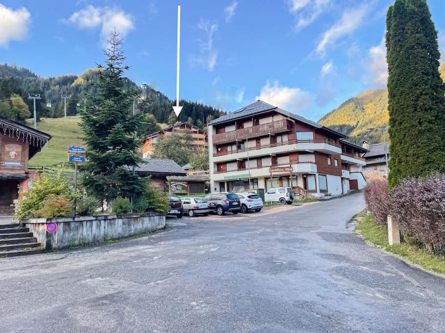 Dans Residence Neuve Le Snow Roc Sur Les Pistes, Grand Studio Cosy 5 Pers Avec Terrasse Panoramique, Sauna, Wifi Saint-Jean-dʼAulps Exterior foto